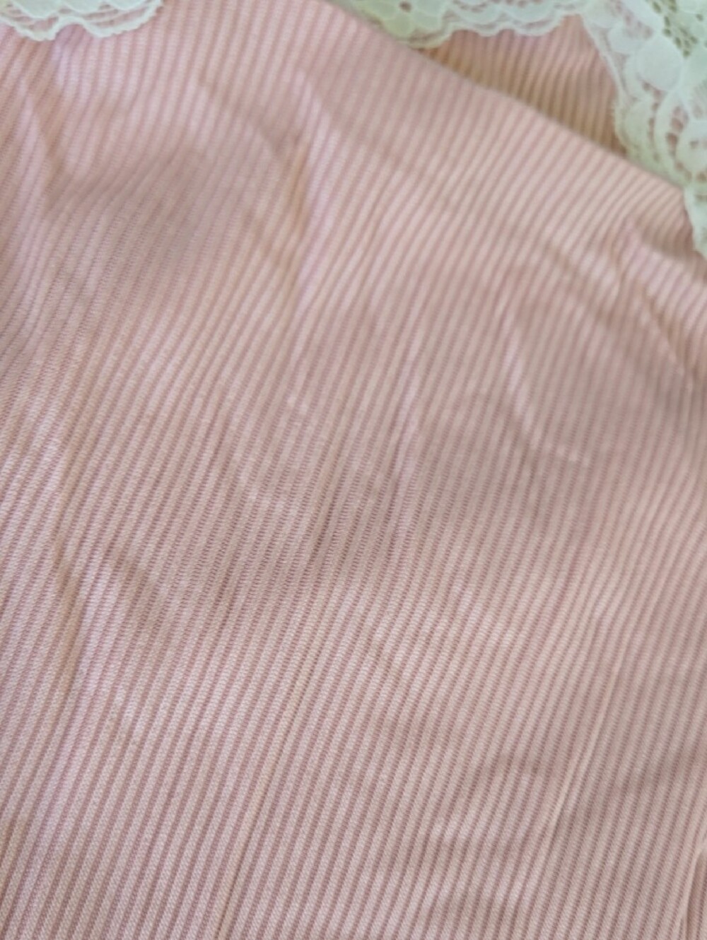 Pink Lace-Trim Cami & Floral White Shorts Sleep Set - Picture 4 of 15